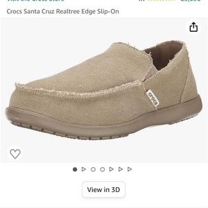 Crocs Santa Cruz realtree edge men’s slip on